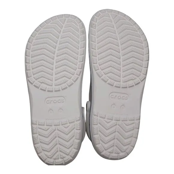 Crocs Bayaband Unisex Clog White Navy Size M9 W11 Comfort Lightweight Casual