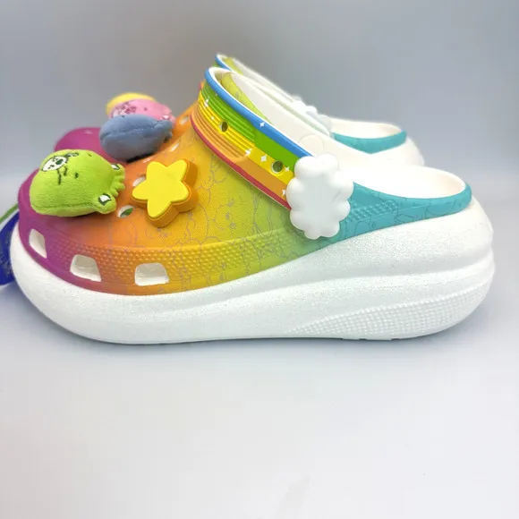 Crocs/ Care Bears Collaboration Crush Clog 'Light On' Women's Sz 7 Men's Sz 5
