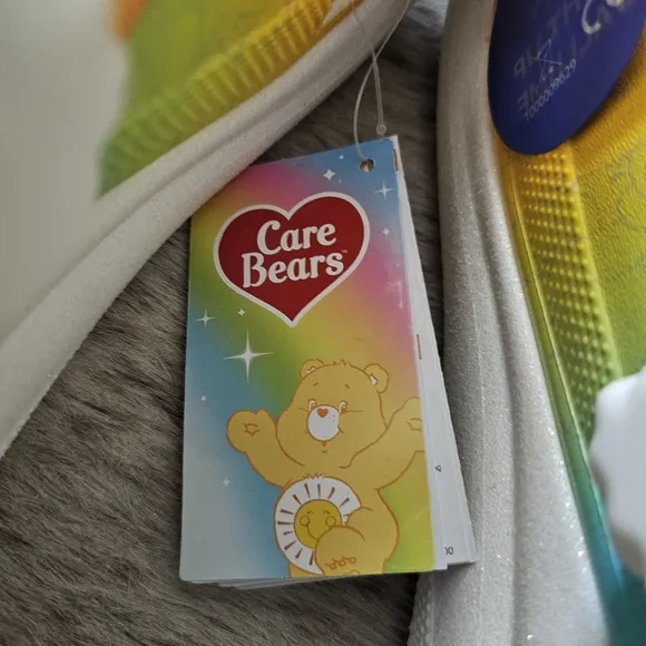 CROCS Care Bears Crush Clog Limitted Edition Women's Platform Light-up Clogs NEW