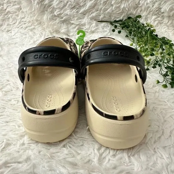 CROCS Classic Animal Remix Clogs Women's Size 8 Comfort Slip On Clogs new