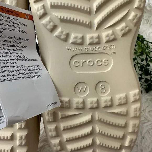 CROCS Classic Animal Remix Clogs Women's Size 8 Comfort Slip On Clogs new