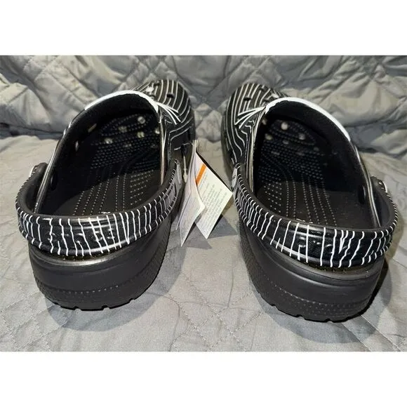 Crocs‎ Classic Clog Black Jack Skellington Nightmare Before Christmas M10 W12