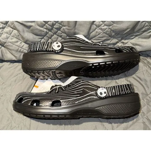 Crocs‎ Classic Clog Black Jack Skellington Nightmare Before Christmas M10 W12