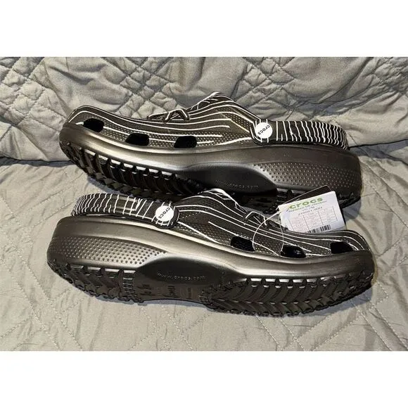 Crocs‎ Classic Clog Black Jack Skellington Nightmare Before Christmas M10 W12