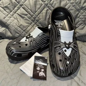 Crocs‎ Classic Clog Black Jack Skellington Nightmare Before Christmas M10 W12
