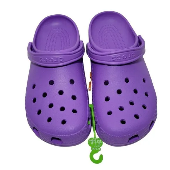 Crocs Classic Clogs Mens Size 11 Womens Size 13 Purple 10001-5AJ Comfort NEW
