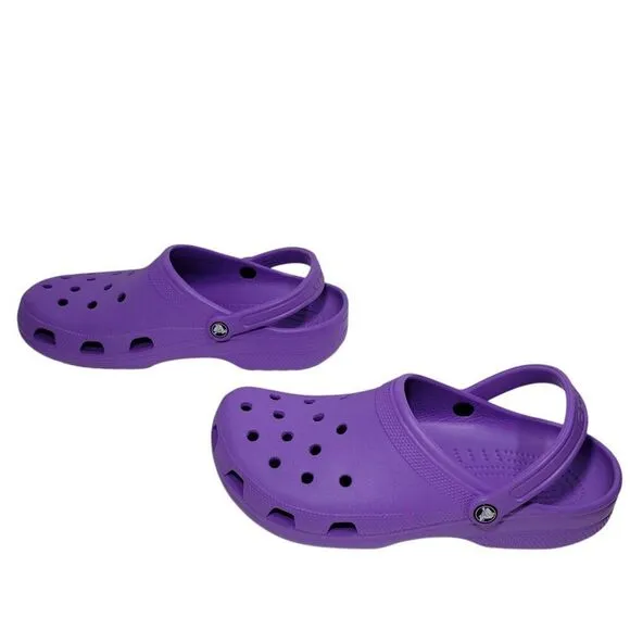 Crocs Classic Clogs Mens Size 11 Womens Size 13 Purple 10001-5AJ Comfort NEW