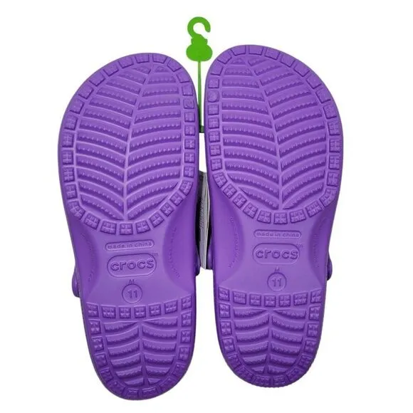 Crocs Classic Clogs Mens Size 11 Womens Size 13 Purple 10001-5AJ Comfort NEW