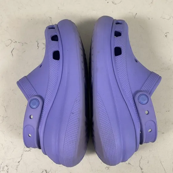 Crocs Classic Crush Clog Moon Jelly Size 4 Men's, 6 Women's