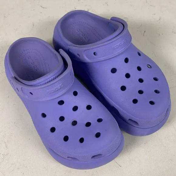 Crocs Classic Crush Clog Moon Jelly Size 4 Men's, 6 Women's