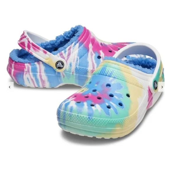 Crocs Classic Lined Tie-Dye Clog