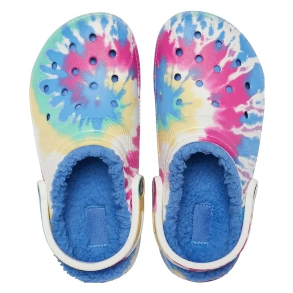 Crocs Classic Lined Tie-Dye Clog