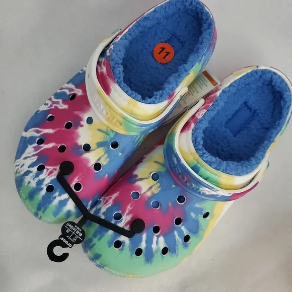 Crocs Classic Lined Tie-Dye Clog
