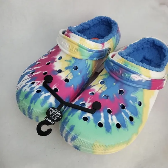 Crocs Classic Lined Tie-Dye Clog