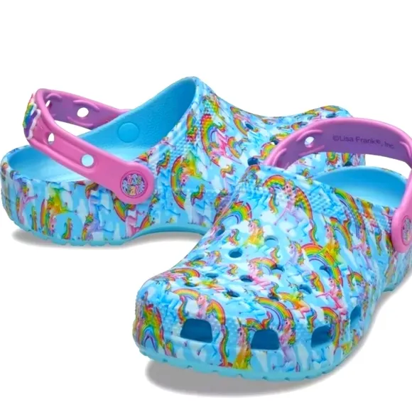 Crocs Classic Lisa Frank Clogs Big Kids Size 4