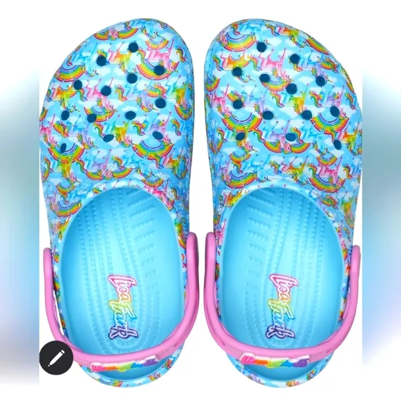 Crocs Classic Lisa Frank Clogs Big Kids Size 4