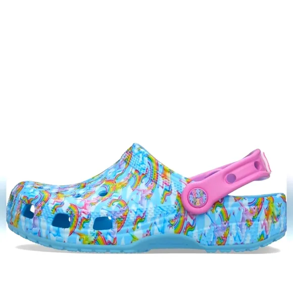Crocs Classic Lisa Frank Clogs Big Kids Size 4
