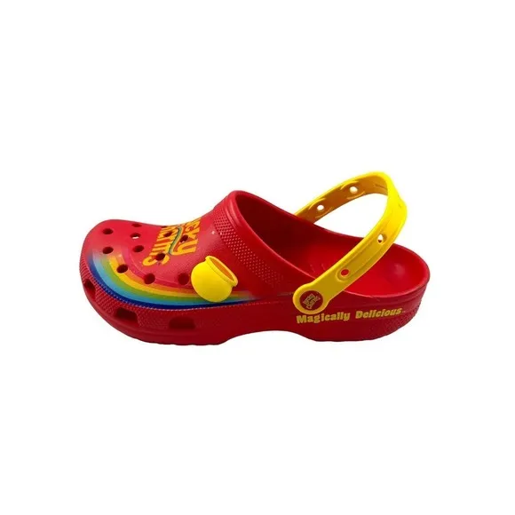 Crocs Classic Lucky Charms Magically Delicious Clogs Red Mens Size 11