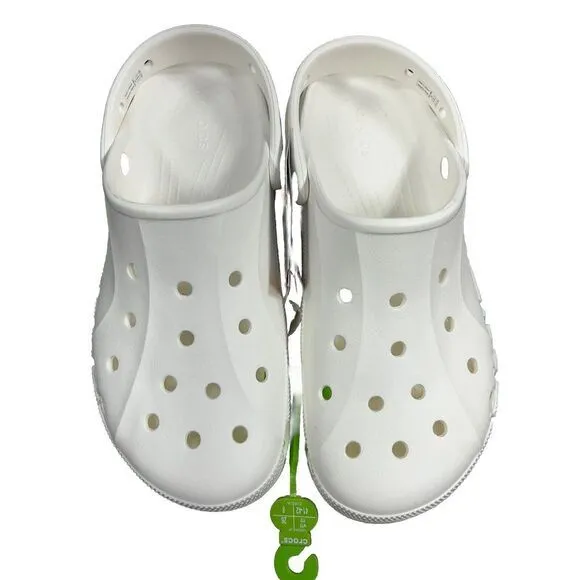 Crocs Classic Platform  Clog White Women Size‎ 10 NEW!