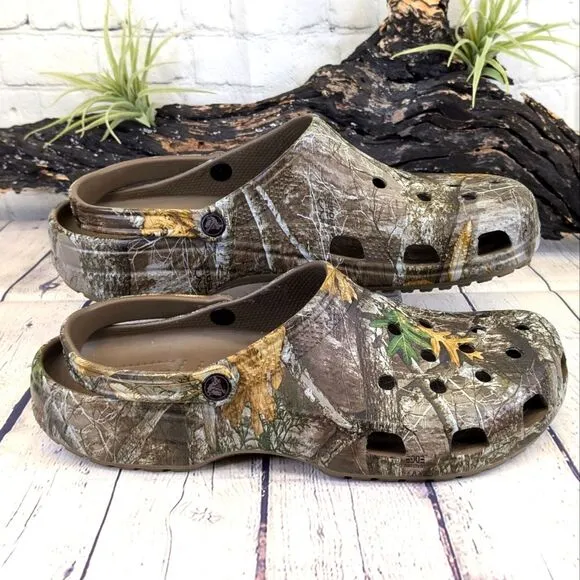 Crocs Classic Realtree Edge Clogs