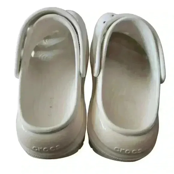 Crocs Classic Unisex White Mega Crush Clog 10 W 8 M