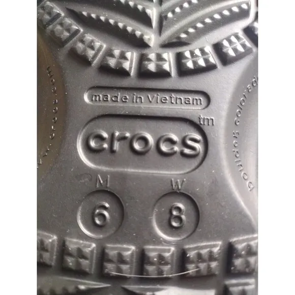 Crocs Clog Men's 6 Woman 8 Green Minecraft Elevated 208472-90H Green Gamer Comfy