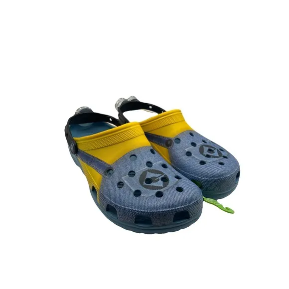 Crocs Despicable Me Classic Clog Crocs X Minions Colab Blue Size 13M