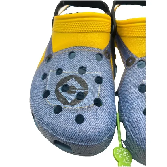 Crocs Despicable Me Classic Clog Crocs X Minions Colab Blue Size 13M