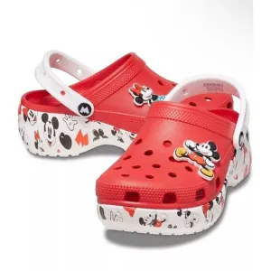 Crocs Disney Minnie / Mickey Classic Platform Clog Unisex US Women's Size 9