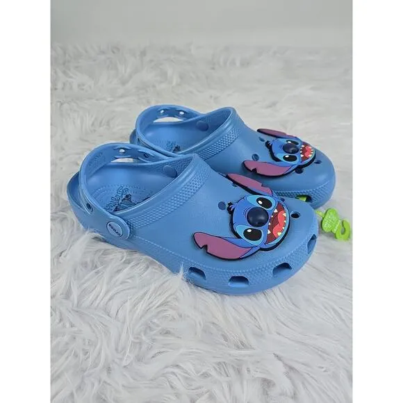 Crocs Disney Stitch Classic Comfort Clogs Clog Unisex Men’s 5 Women’s 7 NEW