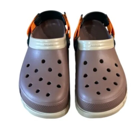 Crocs Duet Max 2 Mens Clogs Size 13 Brown