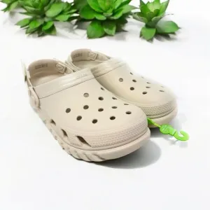 Crocs Duet Max Clog Crocs Adults' Duet Max II Clogs Beige M‎ 9 /W 11 Comfort