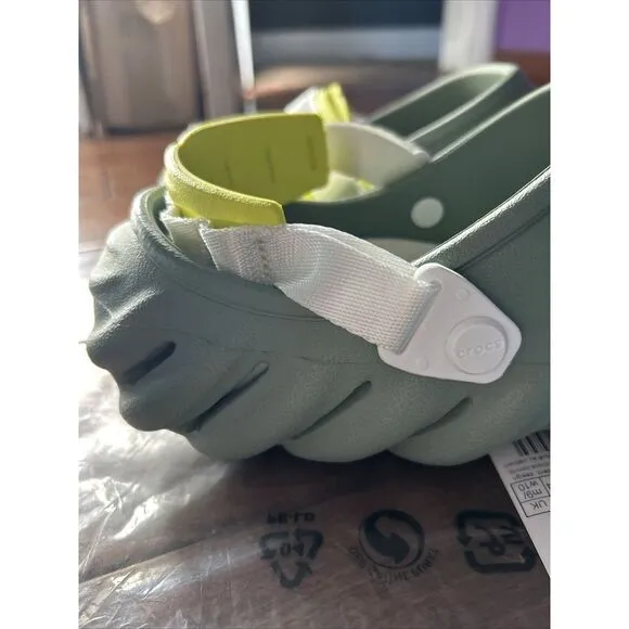 Crocs Echo Clogs color  &quot;Moss&quot; Unisex Adults Size M10/W12‎