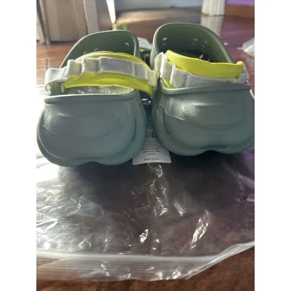 Crocs Echo Clogs color  &quot;Moss&quot; Unisex Adults Size M10/W12