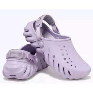 Crocs Echo Clogs Lavender Purple Women's Size 7 Men’s Size 5 New 207937-530