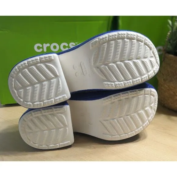 CROCS Hello Kitty White Siren Clogs 50th Anniversary Collection W11/M9 NIB