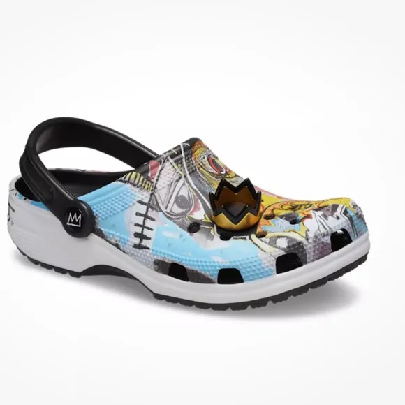 Crocs Jean -Michael Basquiat artist  women’s 9