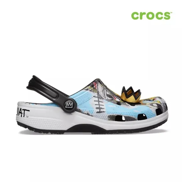 Crocs Jean -Michael Basquiat artist  women’s 9