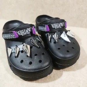 Crocs Marvel Black Panther Wakanda Forever Clogs Men Women