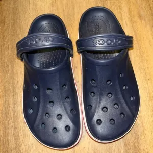Crocs Men Navy Clogs Sz: M:8 w:10