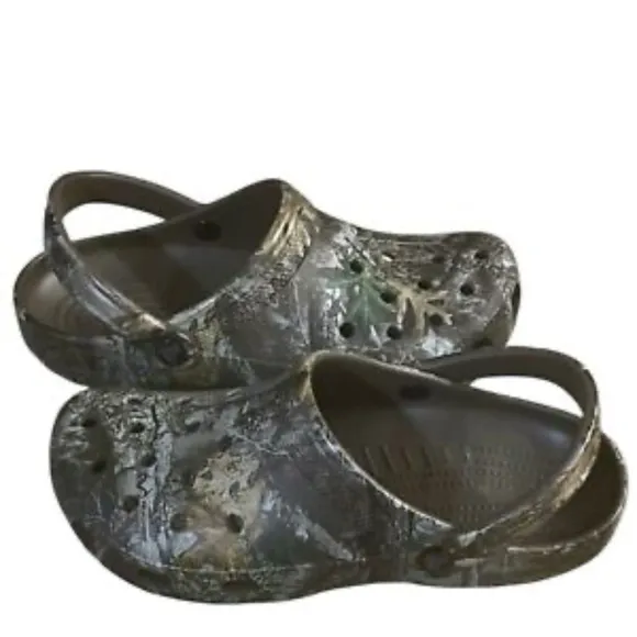 Crocs Mens Classic Realtree Edge Size 13‎ Clogs Camouflage
