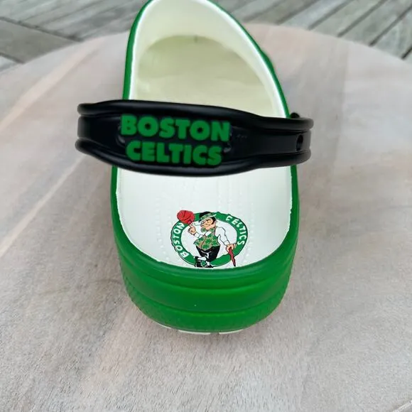 Crocs NBA Champions Boston Celtics Classic Mens 14 Clogs Green Basketball New