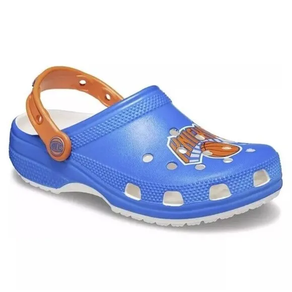 Crocs NBA New York Knicks Classic Clogs Mens Size 9 Women Size 11