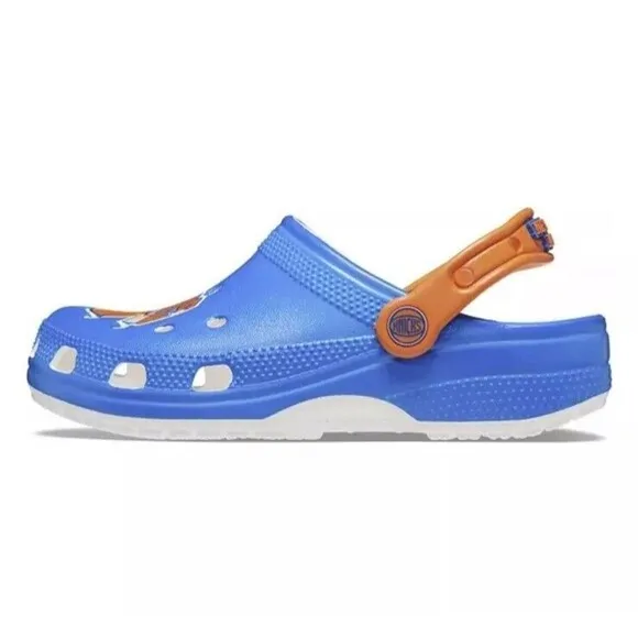 Crocs NBA New York Knicks Classic Clogs Mens Size 9 Women Size 11
