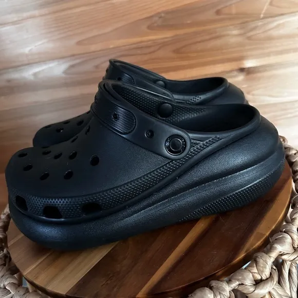 Crocs New Comfortable Black Slip-On
