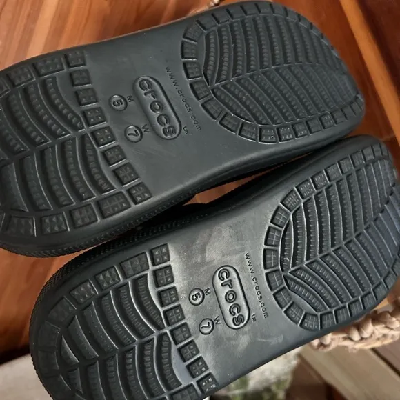 Crocs New Comfortable Black Slip-On