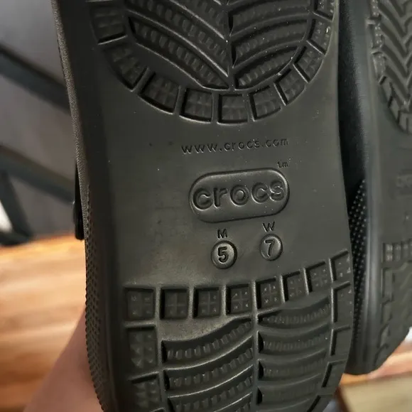 Crocs New Comfortable Black Slip-On