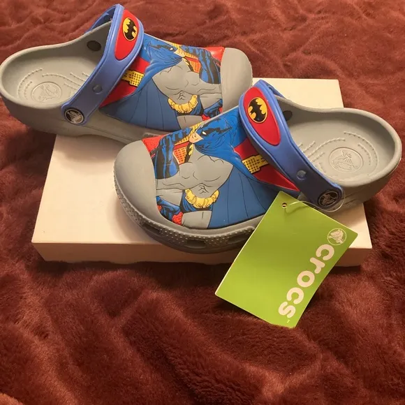 Crocs original boys batman croc. Size 1