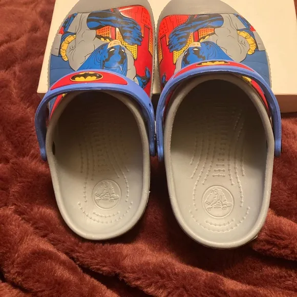 Crocs original boys batman croc. Size 1