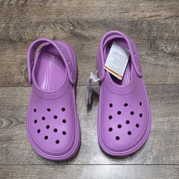 Crocs Platform crush  Clogs Women's Size 9